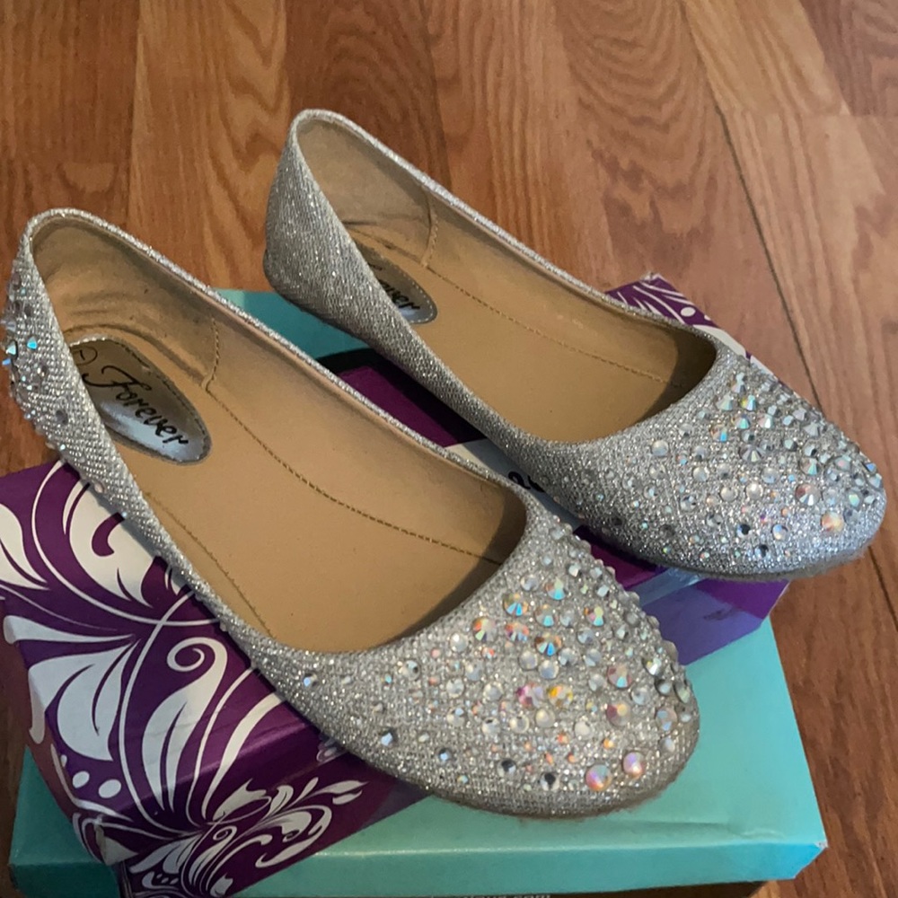 Glitter flats